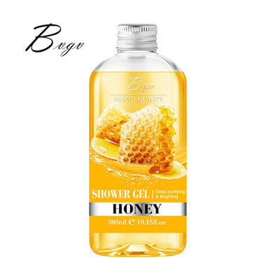 Φυσικό πήκτωμα Puracy θηλυκό Bodywash ντους μελιού βερίκοκων για την ξηρά τροφή δερμάτων