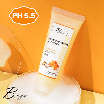 Papaya βιταμίνης C του προσώπου μέσο καθαρισμού 2 σε 1 του προσώπου μέσο καθαρισμού για το θαμπό ανώμαλο δέρμα