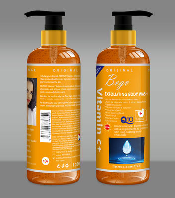 Αυξήθηκε Scented Liquid Soap Glowing Spa πήκτωμα ντους αρώματος για το θαμπό δέρμα